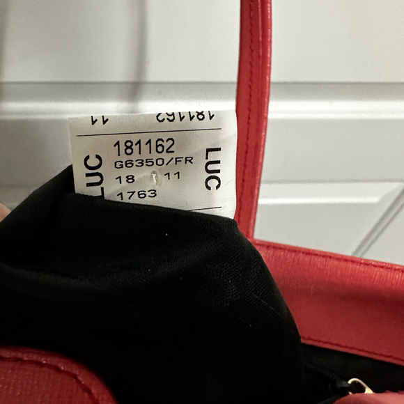 Furla Leather Tote Bag Floral Print - Picture 7 of 7